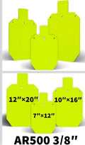 3 plate torso bundle 7"x12",10"x16" & 12"x20" by 3/8"